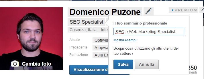 Linkedin Serve Per Trovare Lavoro Domenico Puzone